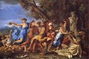 Nicolas Poussin, A Bacchanalian Revel Befroe a Term of Pan